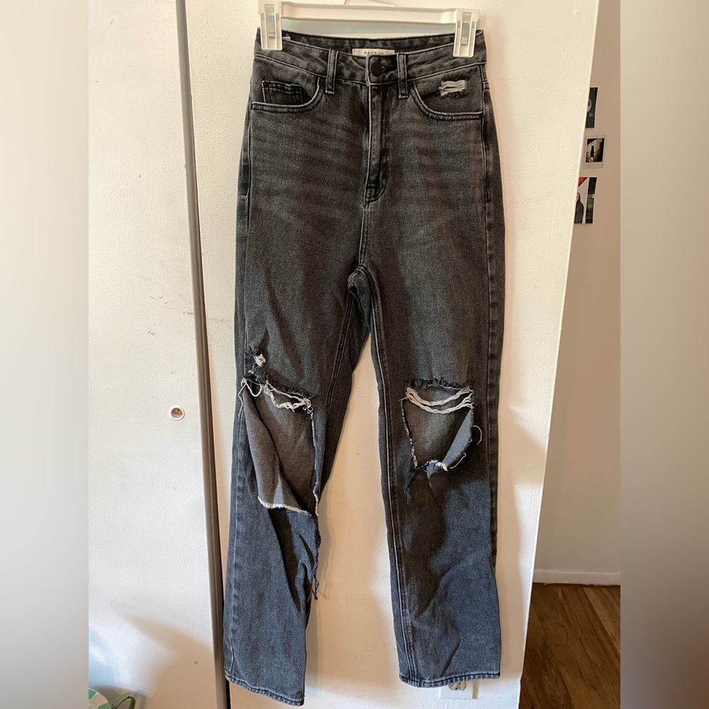 PACSUN Black Ripped 90s Boyfriend jeans size 25